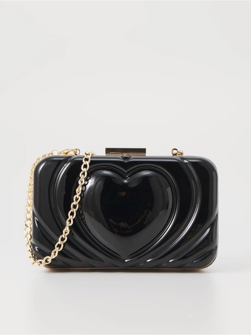 Love Moschino SMART DAILY BAG HEART - Clutch - nero